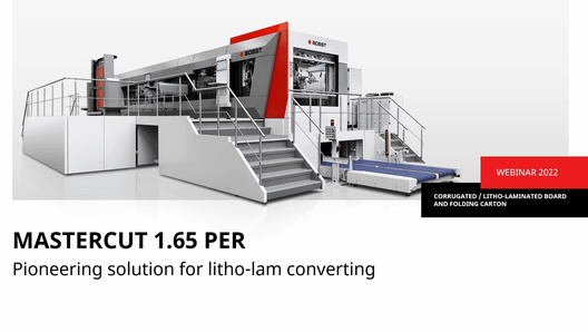 MASTERCUT 1.65 PER: pioneering solution for litho-lam converting