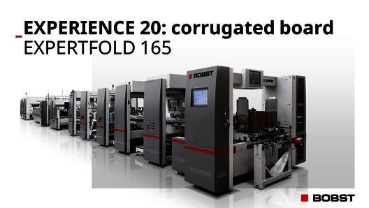 EXPERIENCE 20: corrugated board – EXPERTFOLD 165